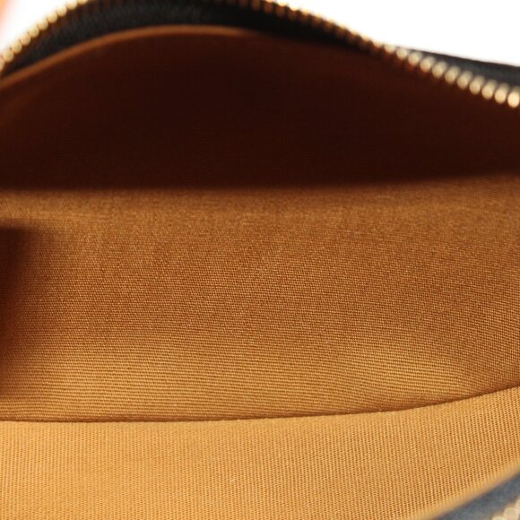 CELINE Triomphe Canvas Calfskin Ava Shoulder Bag Handbag - Picture 9 of 9